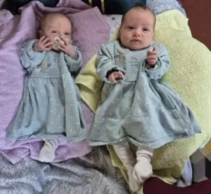 Jamie Ingham - twins